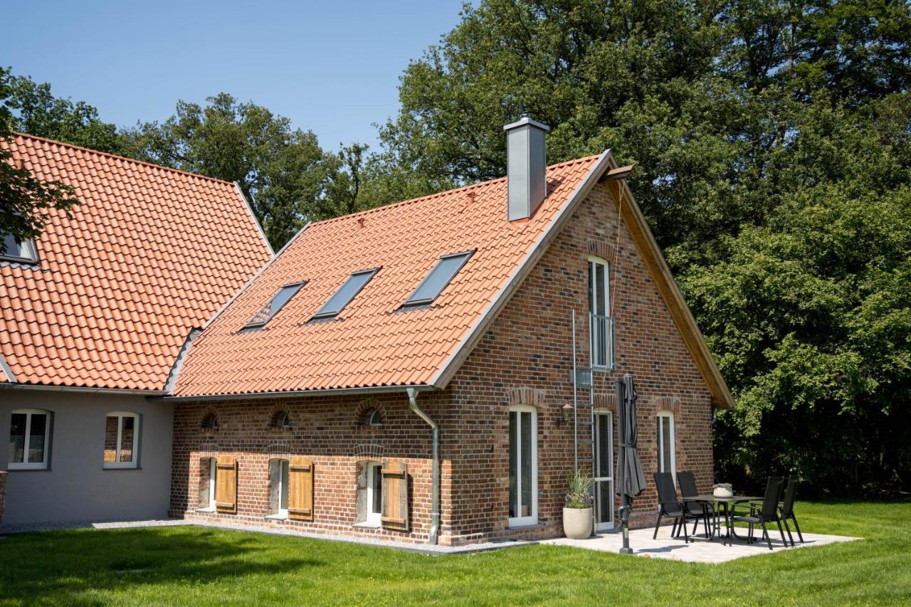 Zum Heuerling Ferienwohung Im Alten Stall Mit Sauna Versmold Kültér fotó